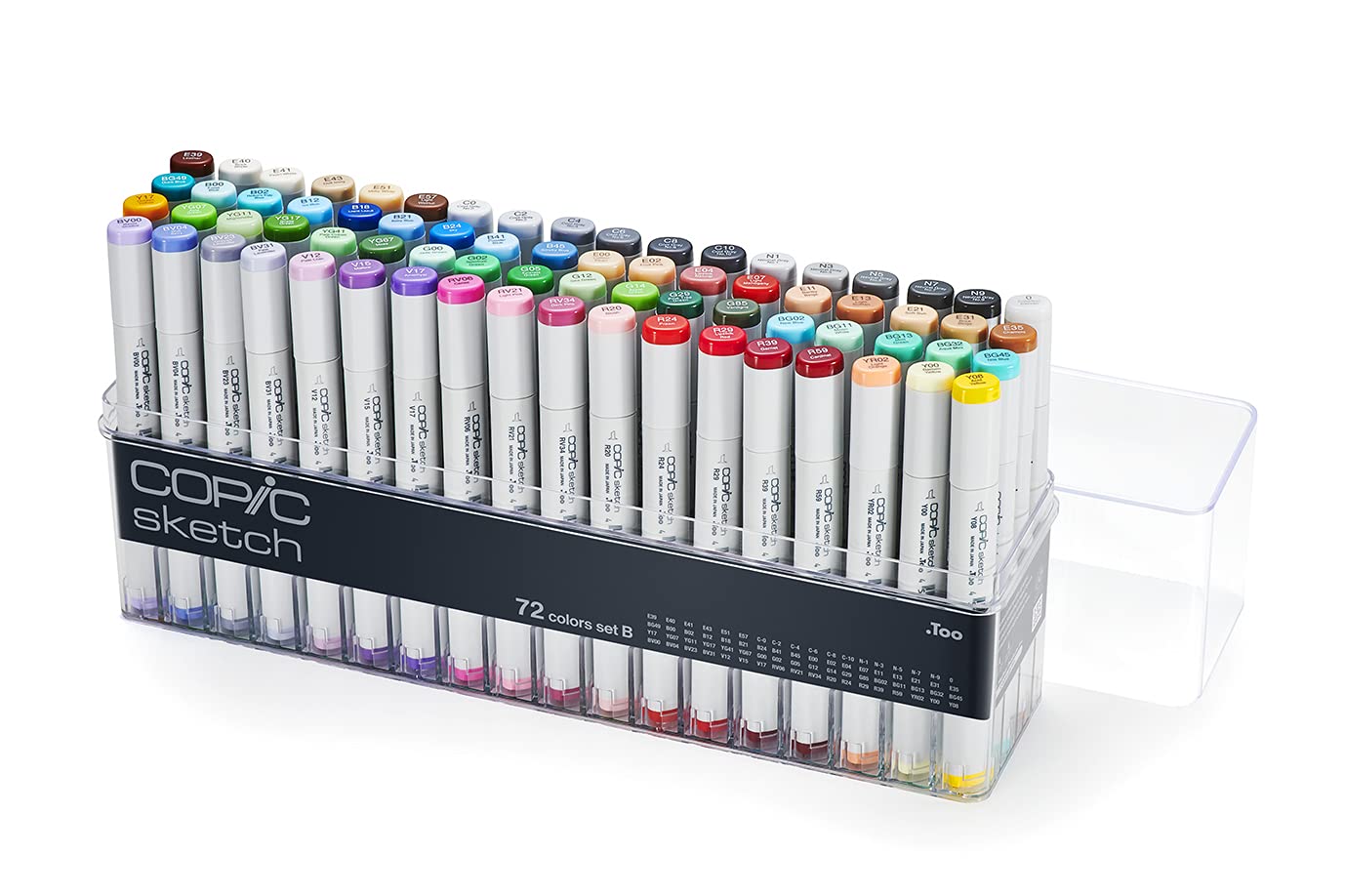 La Paleta Definitiva: Set Copic Sketch 72 Colores