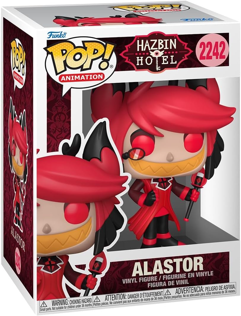 Funko Pop Alastor Hazbin Hotel: ¡La Suerte del Radio Demon!