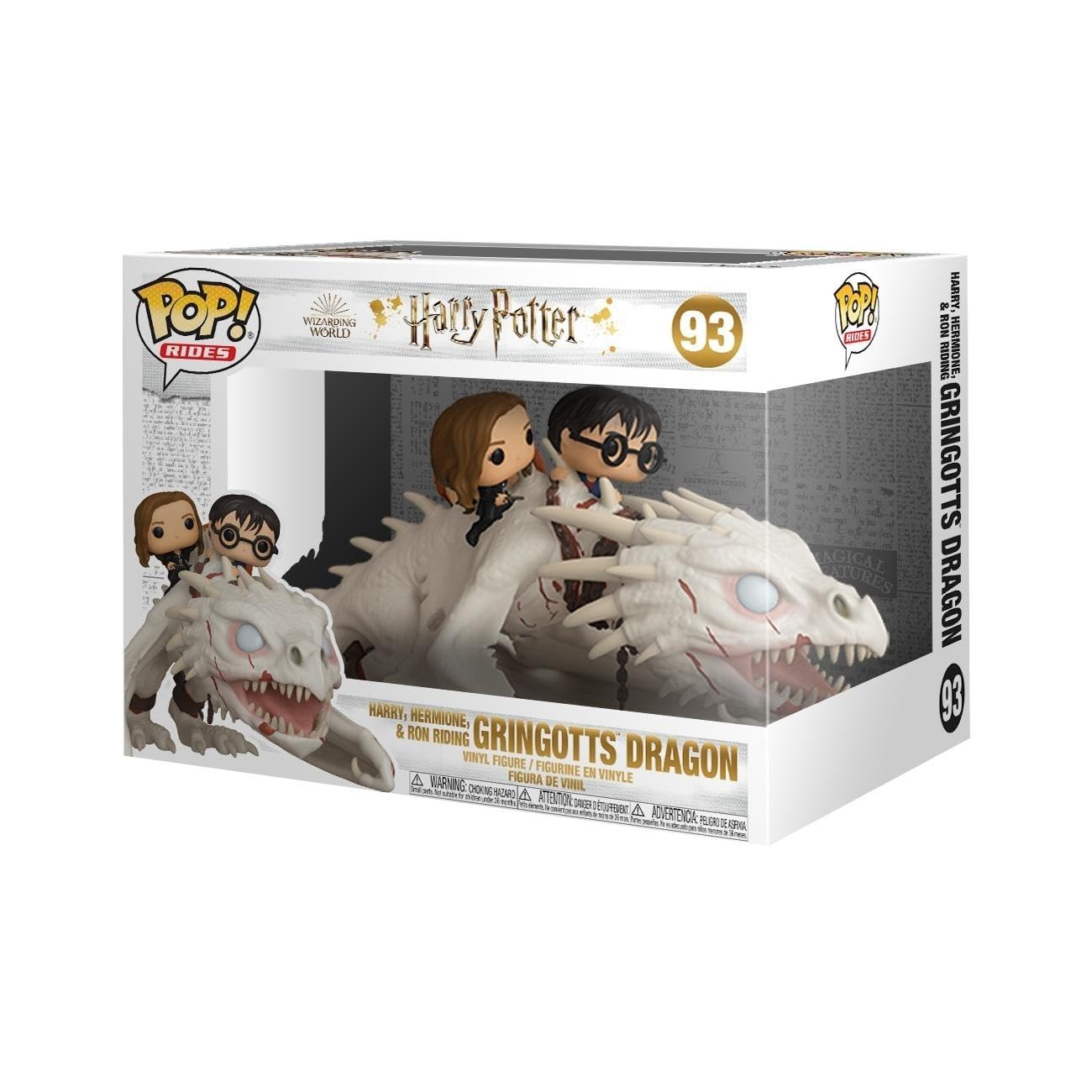 Despega hacia Hogwarts con este Funko Dragon