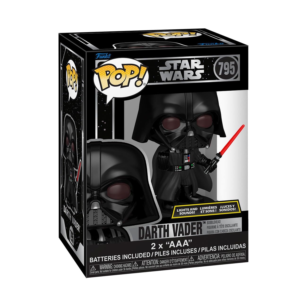 Darth Vader Funko Pop con Sonido: ¡La Fuerza en tu Estantería!