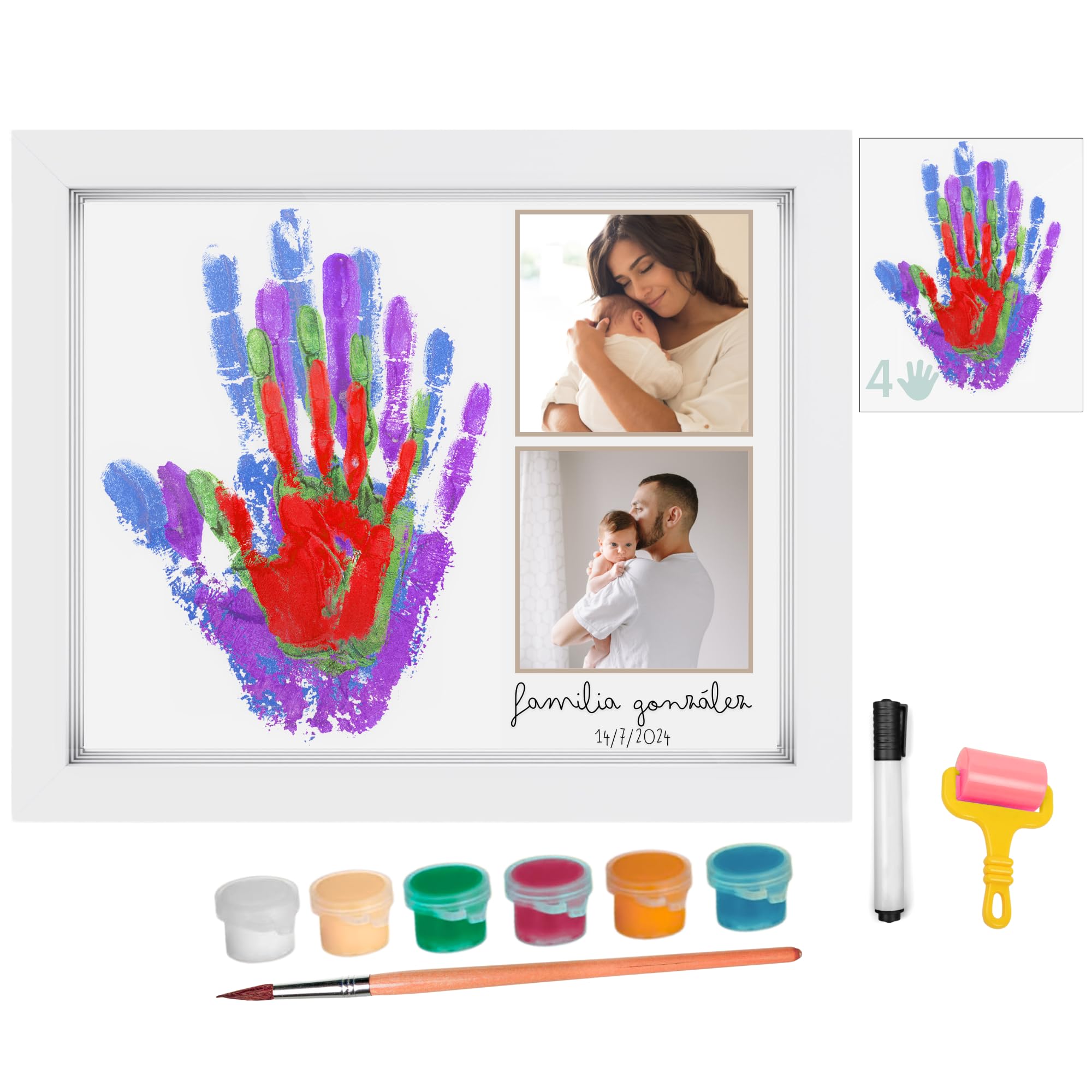Kit Huellas Familia: Un Regalo para Crear Recuerdos Inolvidables