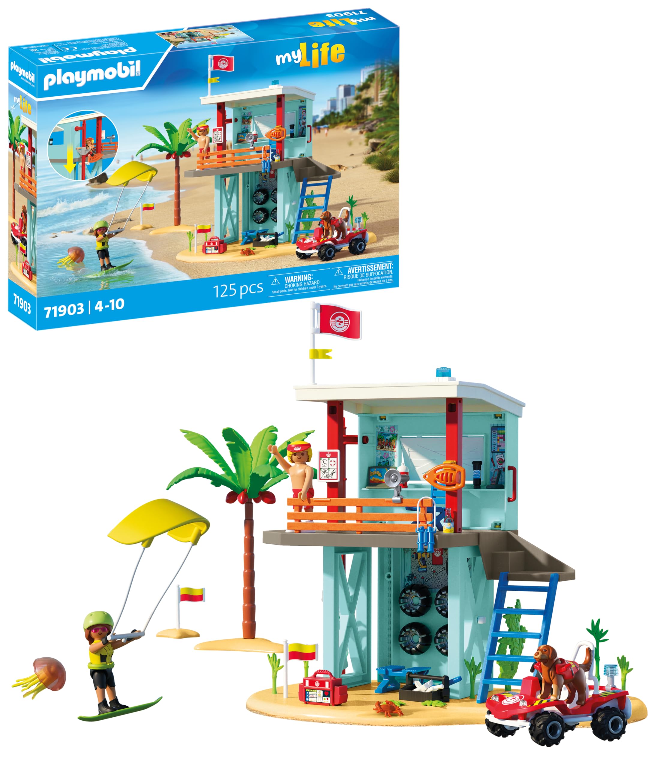¡Salva Vidas en la Playa con Playmobil!
