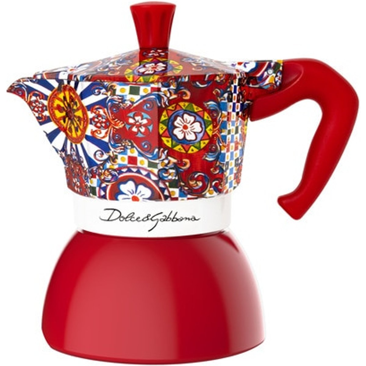 Cafetera Moka Induction Bialetti Dolce & Gabbana: Un Icono con Estilo
